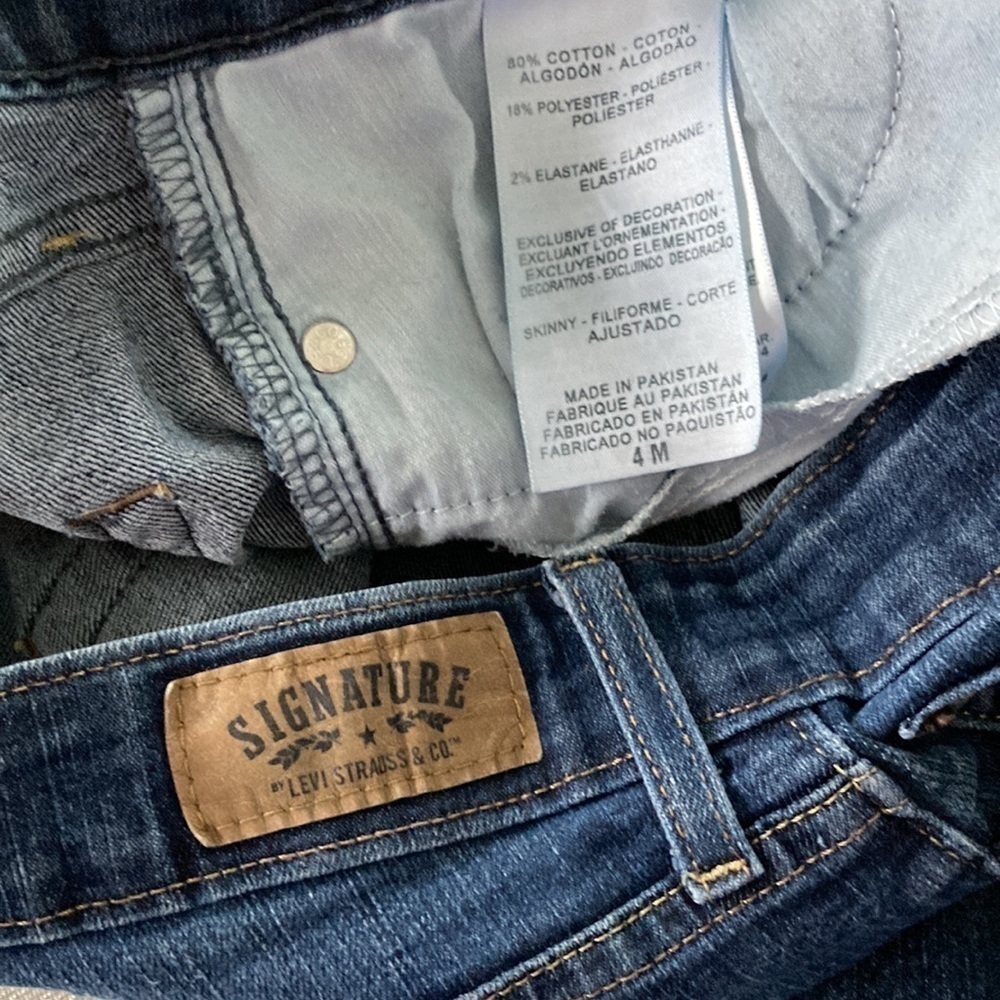 Women's Levi's Signature Modern Skinny Jeans - Picture 8 of 8